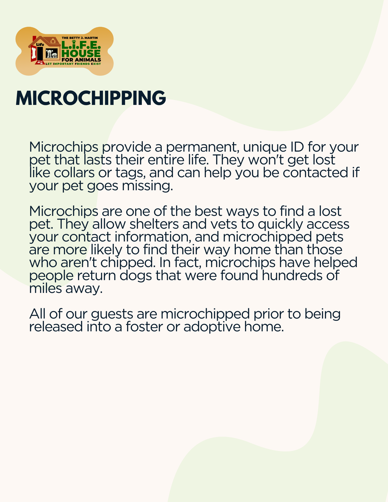 Microchipping