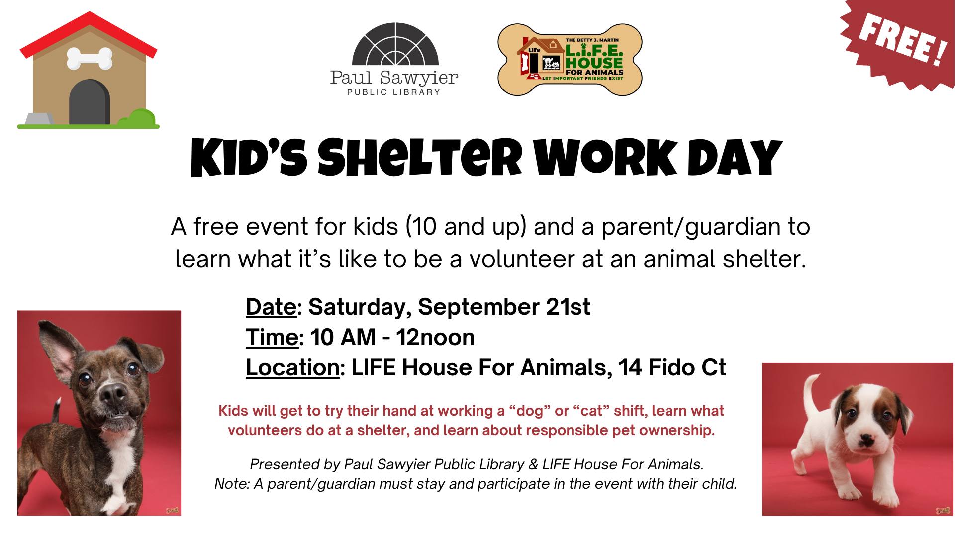 Kids Shelter Work Day