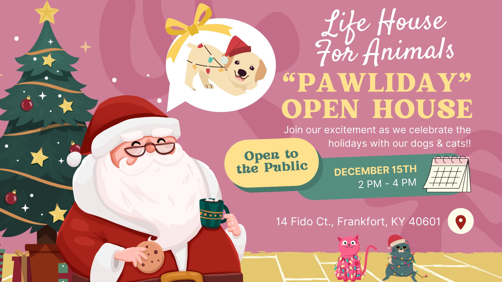 Pawliday Open House