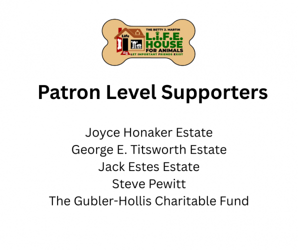 Patron Level Supporters